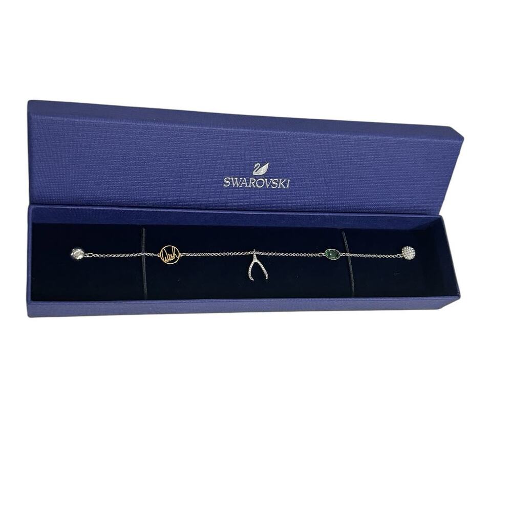Swarovski bracelet wishbone size M jewelry Remix collection silver